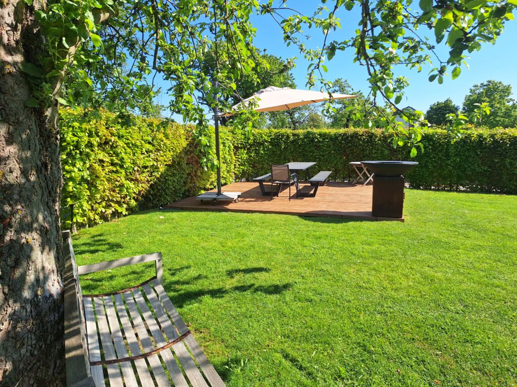 Le jardin du corps de logis